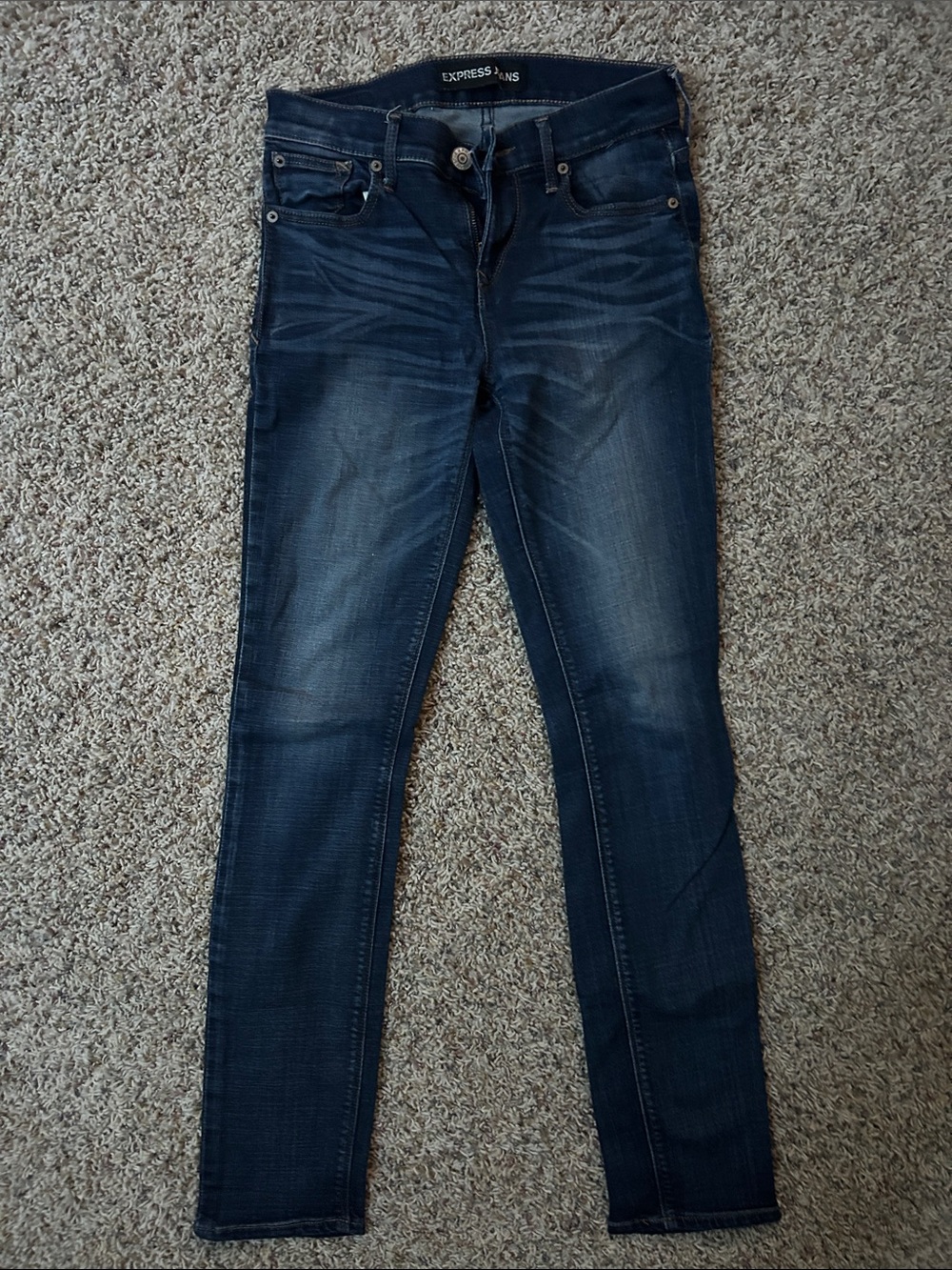 Express Women's Indigo Skinny Jeans